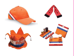 Oranje artikelen, relatiegeschenken